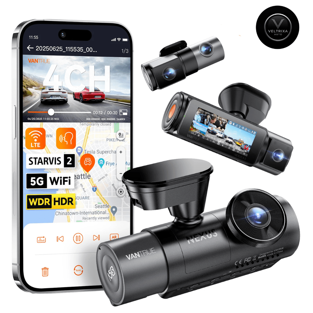 Vantrue N5S Review: The Best 4-Channel 360° DashCam for Australian Drivers in 2026 - Veltrixa Auto