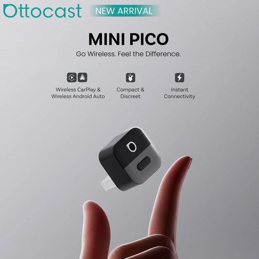 OTTOCAST Mini Pico — Go Wireless. No Cables. Ever Again.