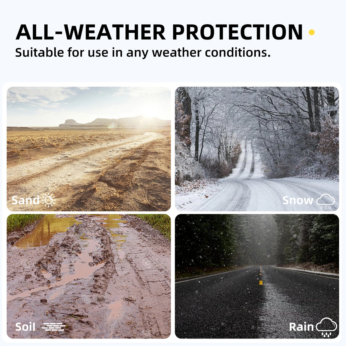 Smabee™ RAV4 Protection Set — Keep Your 2026 Toyota RAV4 Hybrid Interior Clean.