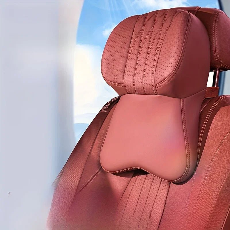 Car Lumbar Back Support Headrest Neck Pillow Memory Foam Lumbar Pillow Universal Soft Neck Pillows Cushion Car Supplies - Veltrixa Auto