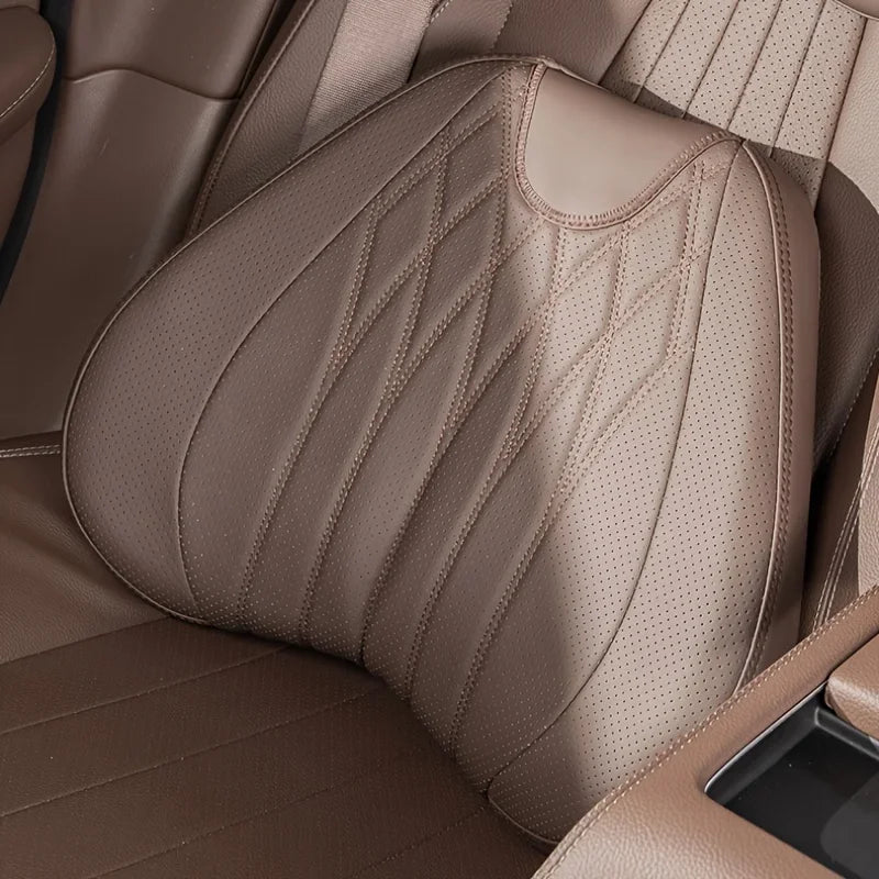 Car Lumbar Back Support Headrest Neck Pillow Memory Foam Lumbar Pillow Universal Soft Neck Pillows Cushion Car Supplies - Veltrixa Auto