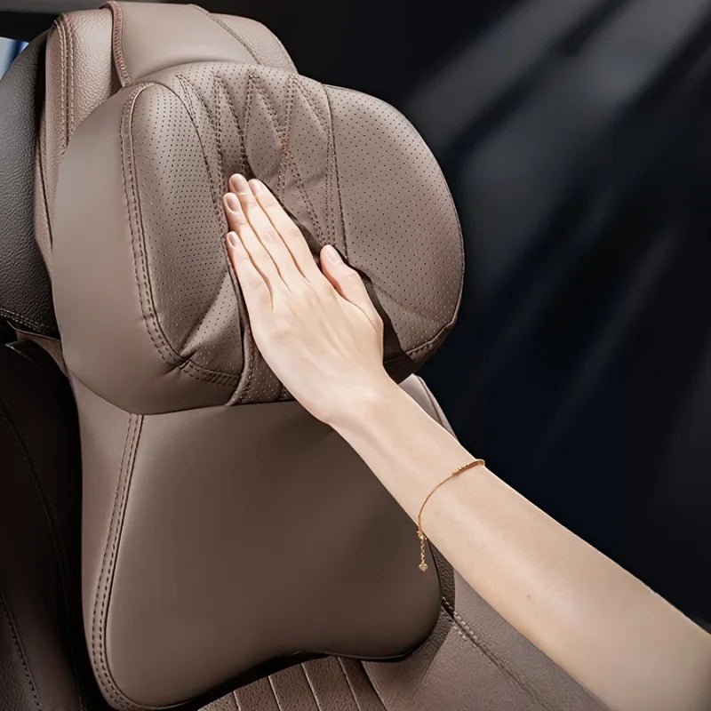 Car Lumbar Back Support Headrest Neck Pillow Memory Foam Lumbar Pillow Universal Soft Neck Pillows Cushion Car Supplies - Veltrixa Auto
