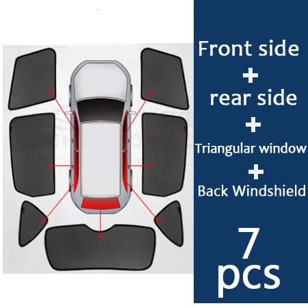 Veltrixa™ Custom Magnetic Sunshades for Lexus (Precision - Fit Mesh) - Veltrixa Auto