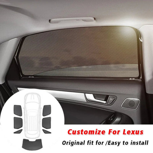 Veltrixa™ Custom Magnetic Sunshades for Lexus (Precision - Fit Mesh) - Veltrixa Auto